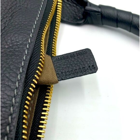 Auth Chloe Black Marcie Medium Satchel Preloved Excellent - Picture 13 of 16